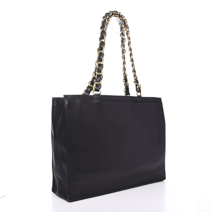 Chanel Lambskin CC Shoulder Bag Black 2 of 13