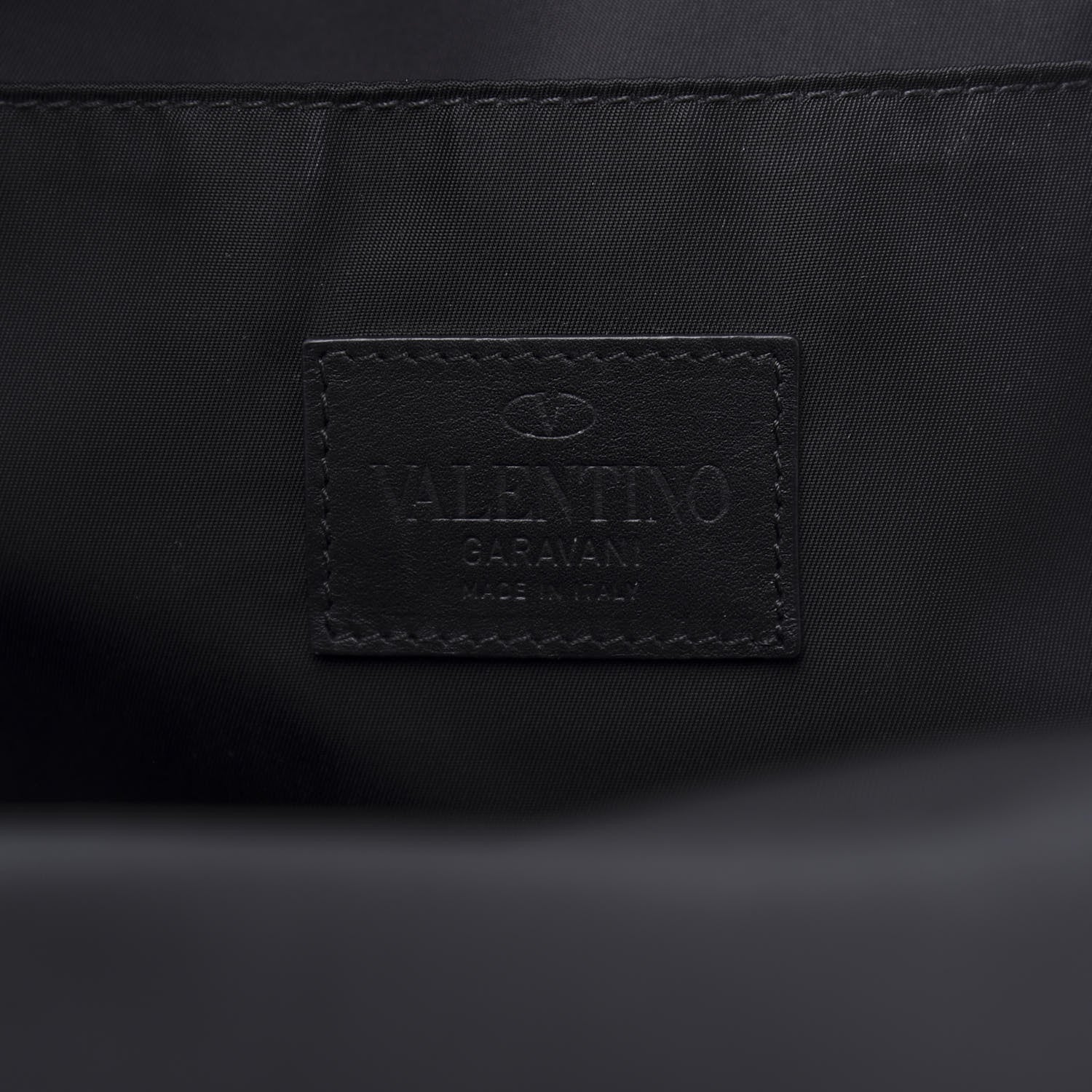 Valentino Garavani Nylon VLTN Rockstud Backpack Black 8 of 10