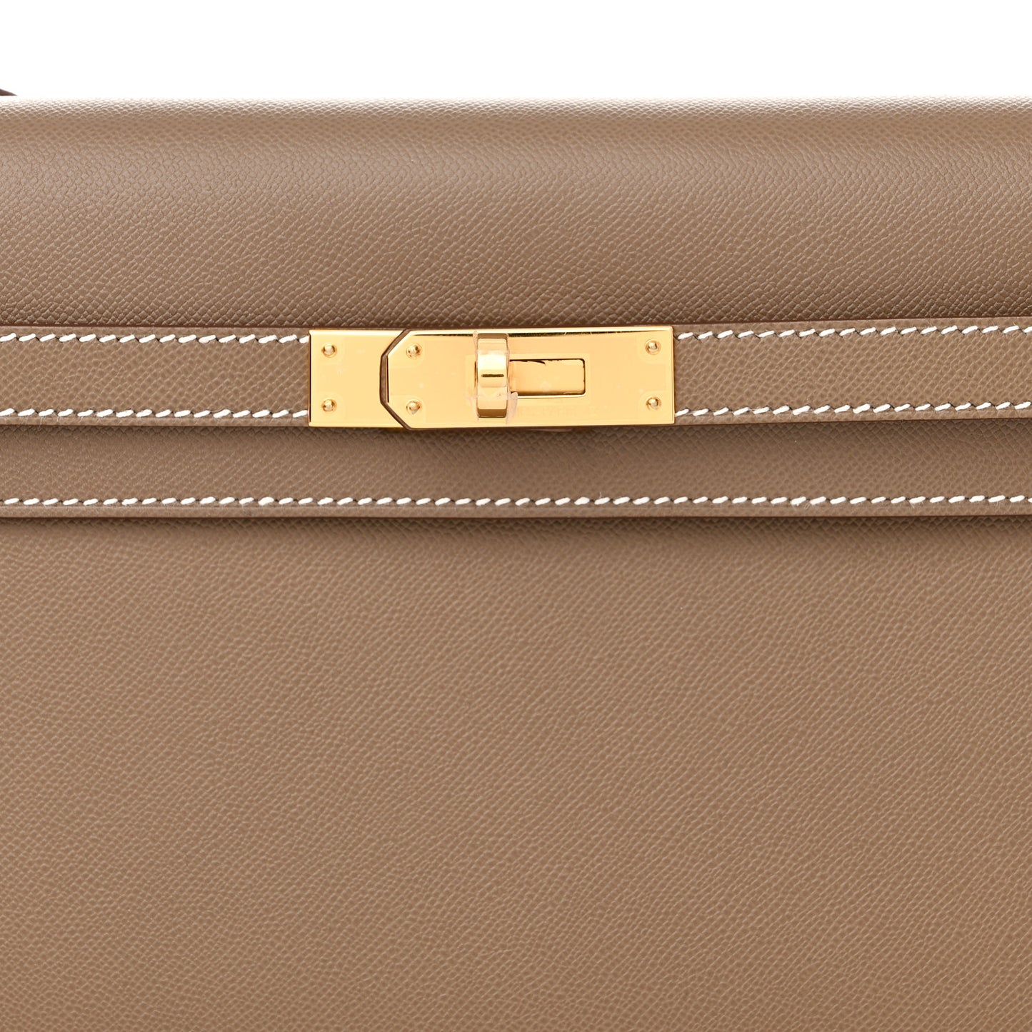 Madame Calfskin Kelly Elan Etoupe