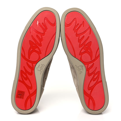 Christian Louboutin Suede Rantulow Mens Orlato Flat Sneakers 43 Saharienne 5 of 8