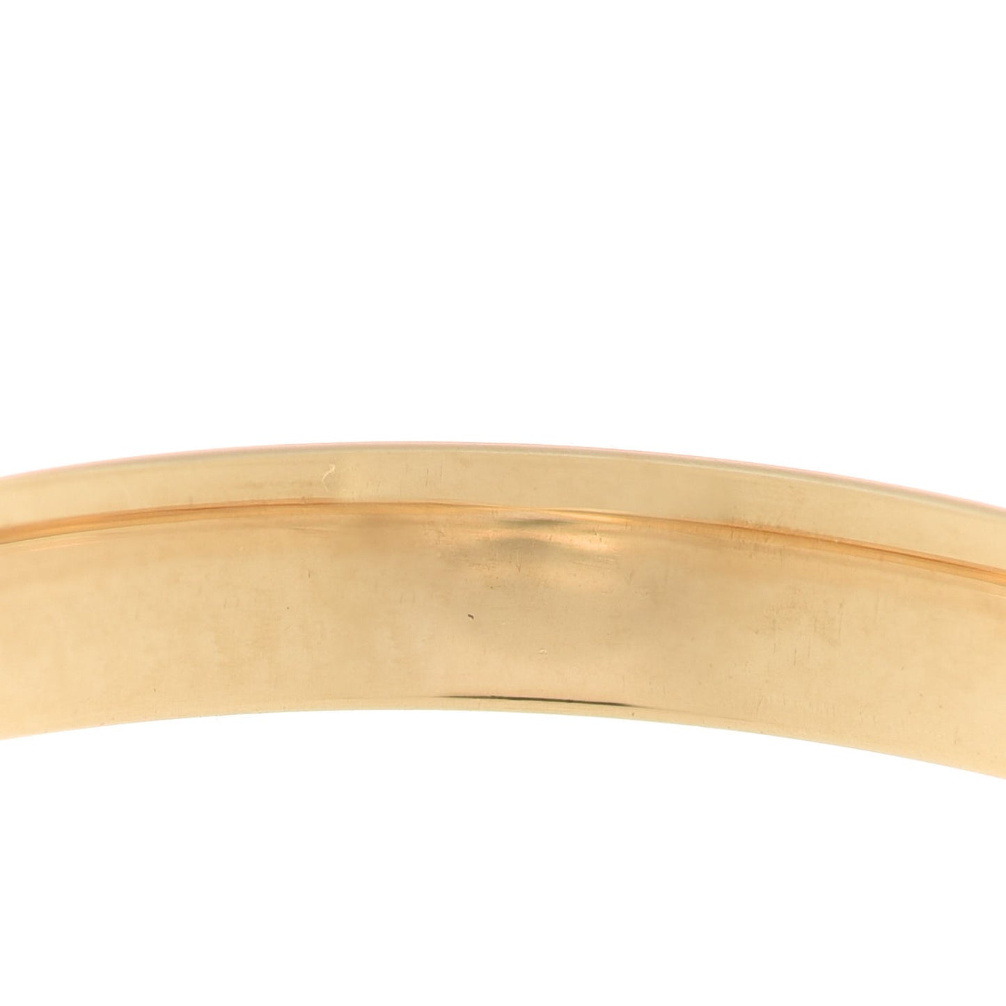 18K Yellow Gold Narrow Nesting Band Ring 62 10