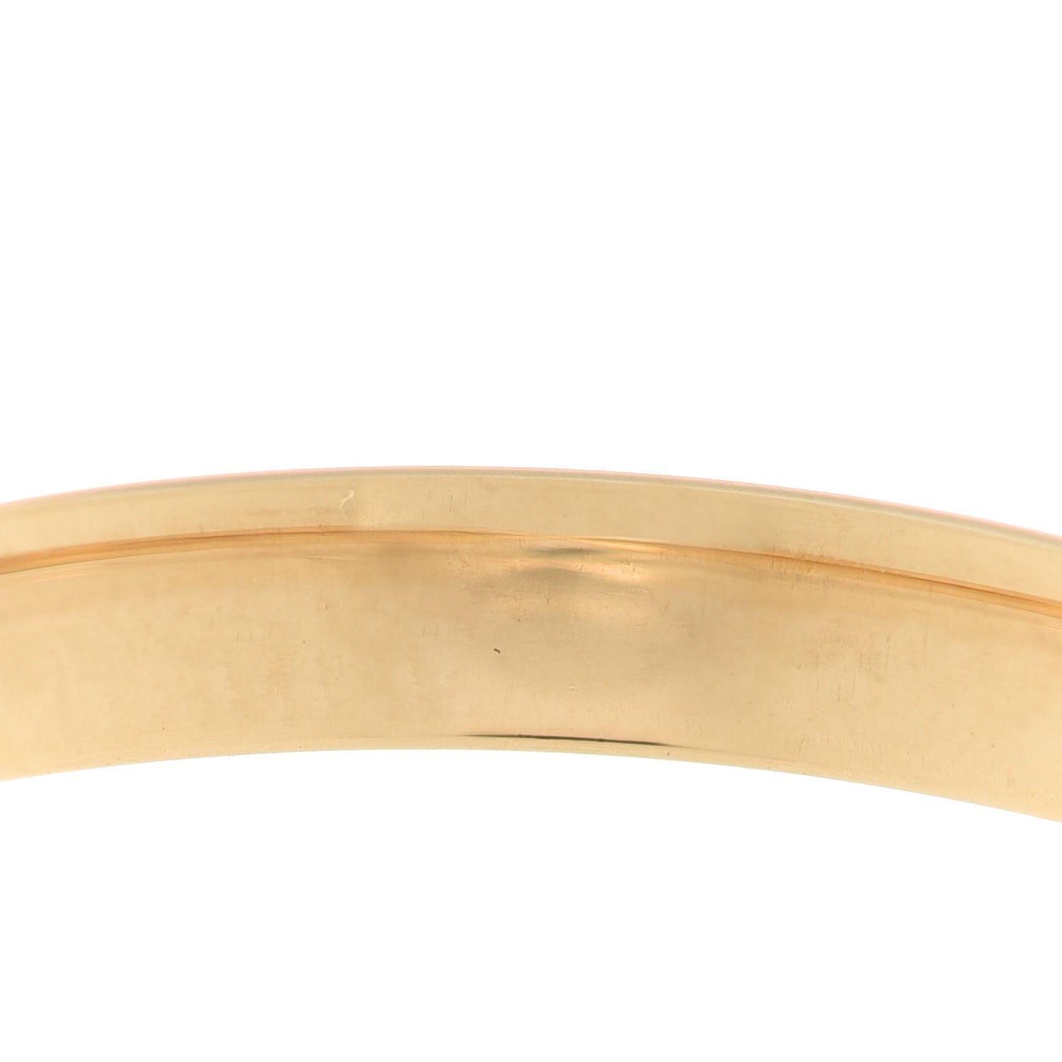 Tiffany 18K Yellow Gold Narrow Nesting Band Ring 62 10 4 of 5