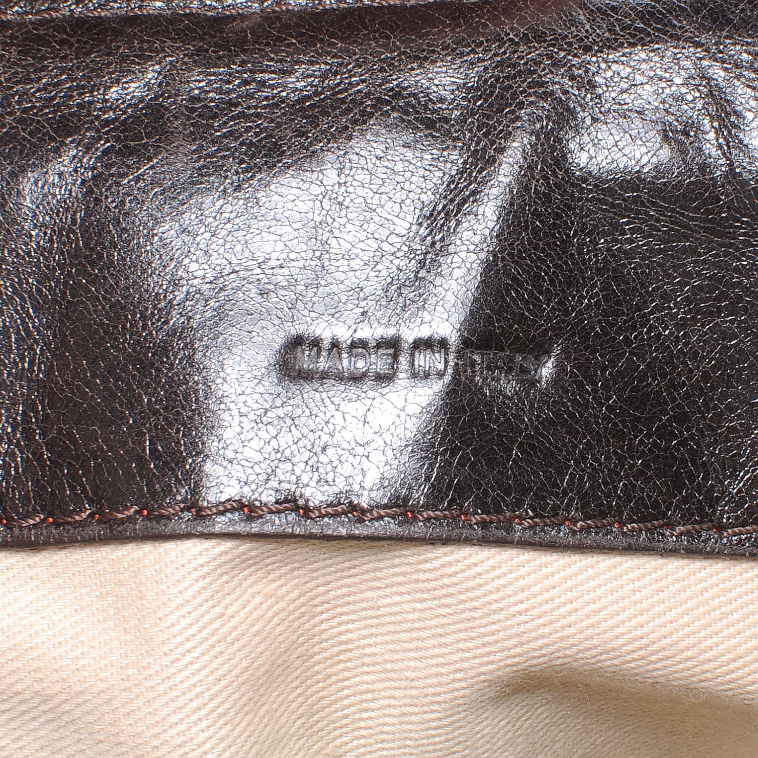 Chloe Leather Heloise Satchel Gold 8 of 8