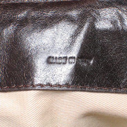 Chloe Leather Heloise Satchel Gold 8 of 8