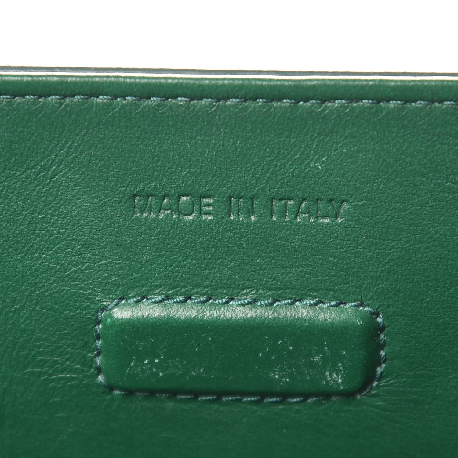 Christian Dior Grained Calfskin Medium Diorever Flap Green 8 of 13
