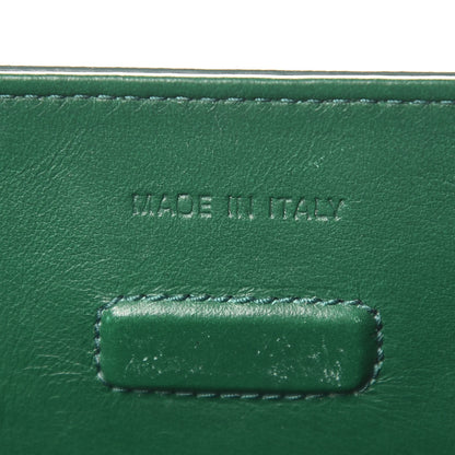 Christian Dior Grained Calfskin Medium Diorever Flap Green 8 of 13
