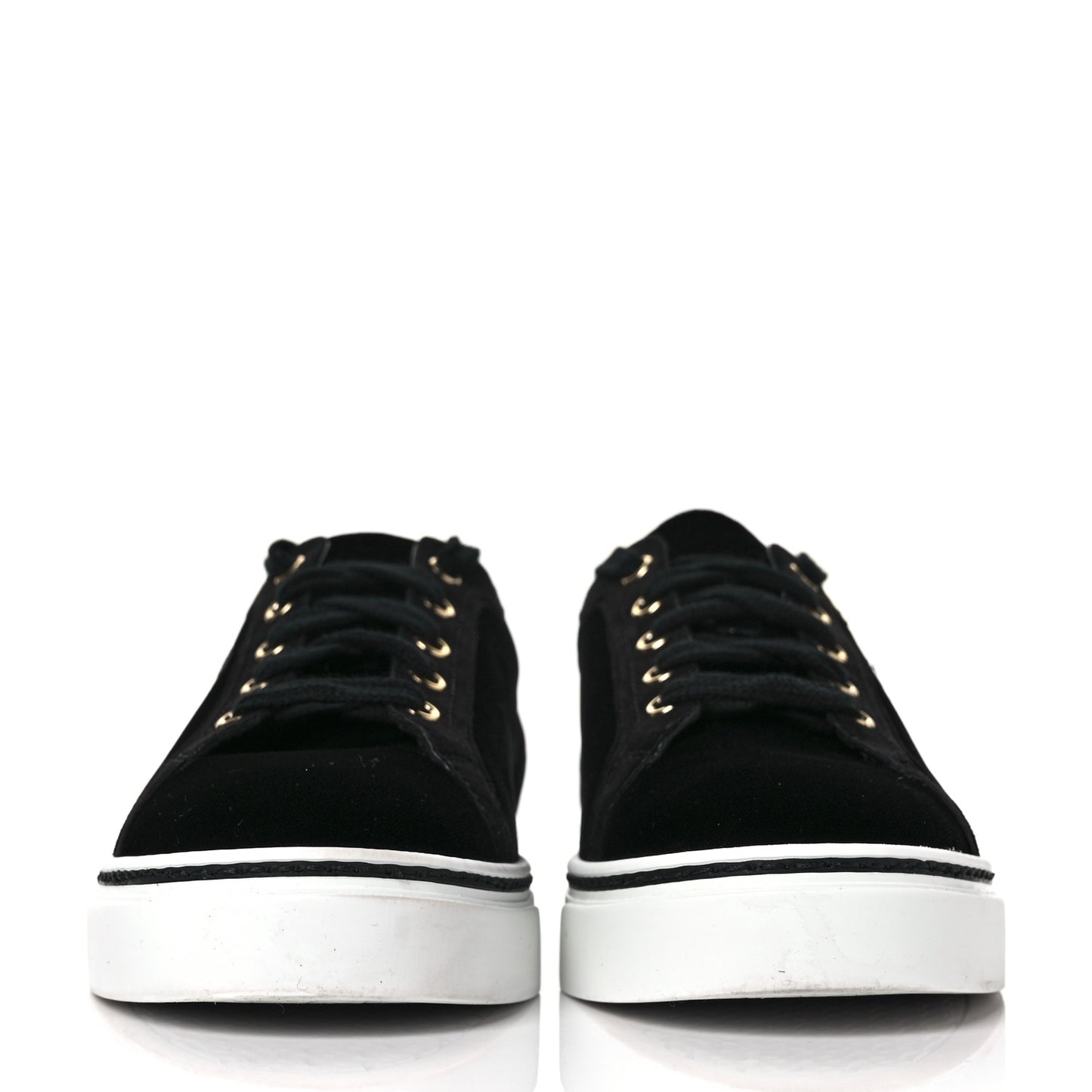 Velvet Womens Wing Sneakers 38.5 Black