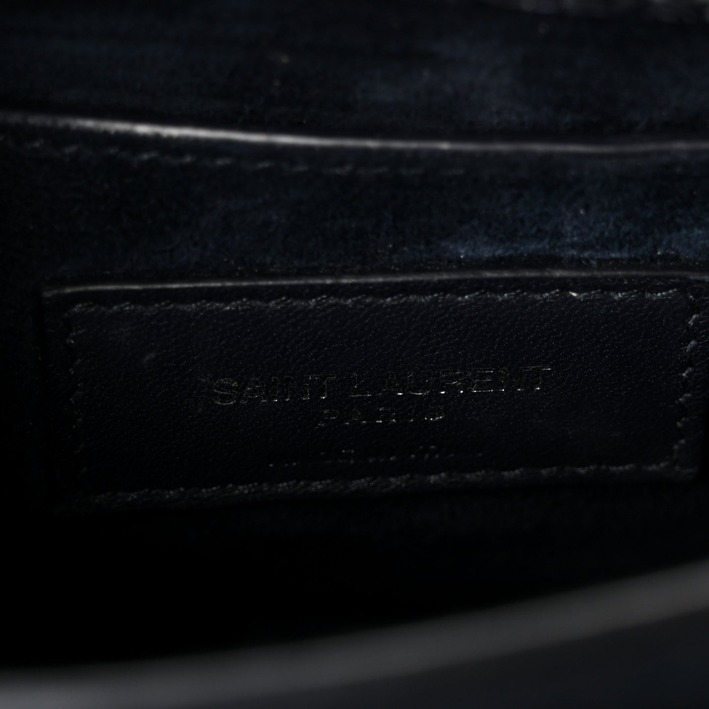 Calfskin Crocodile Embossed Medium Monogram Sunset  Deep Marine