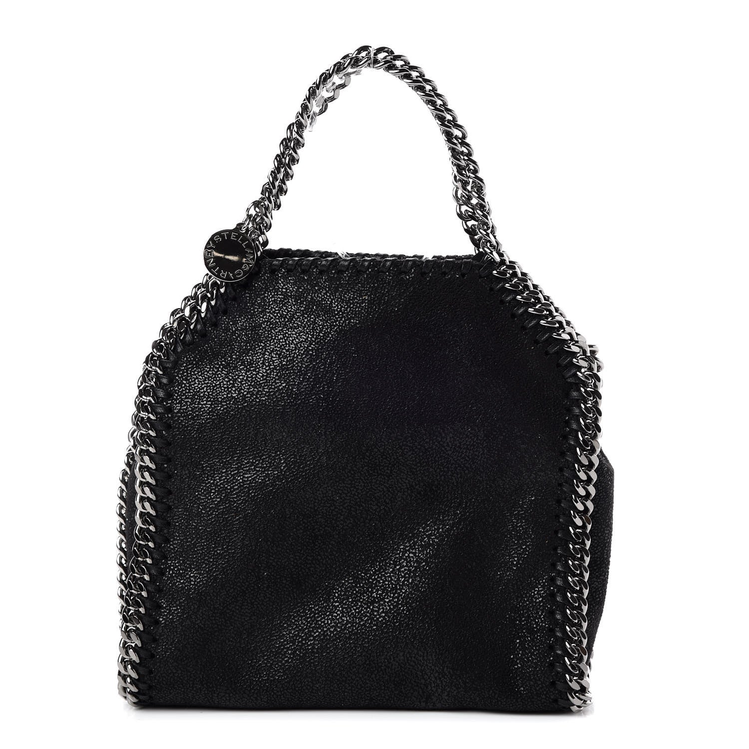 Stella McCartney Shaggy Deer Tiny Falabella Tote Black 1 of 8