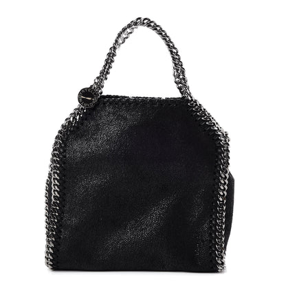 Stella McCartney Shaggy Deer Tiny Falabella Tote Black 1 of 8
