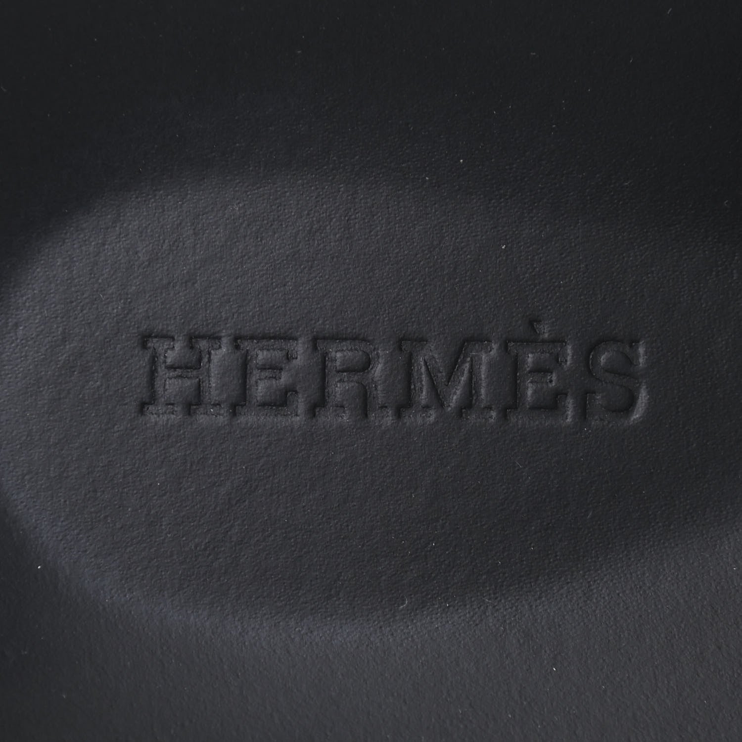 Hermes Calfskin Mens Chypre Sandals 43.5 Black 6 of 9