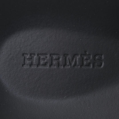 Hermes Calfskin Mens Chypre Sandals 43.5 Black 6 of 9