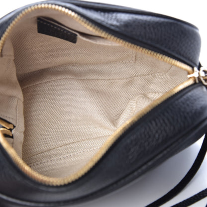 Gucci Pebbled Calfskin Small Soho Disco Bag Black 5 of 8
