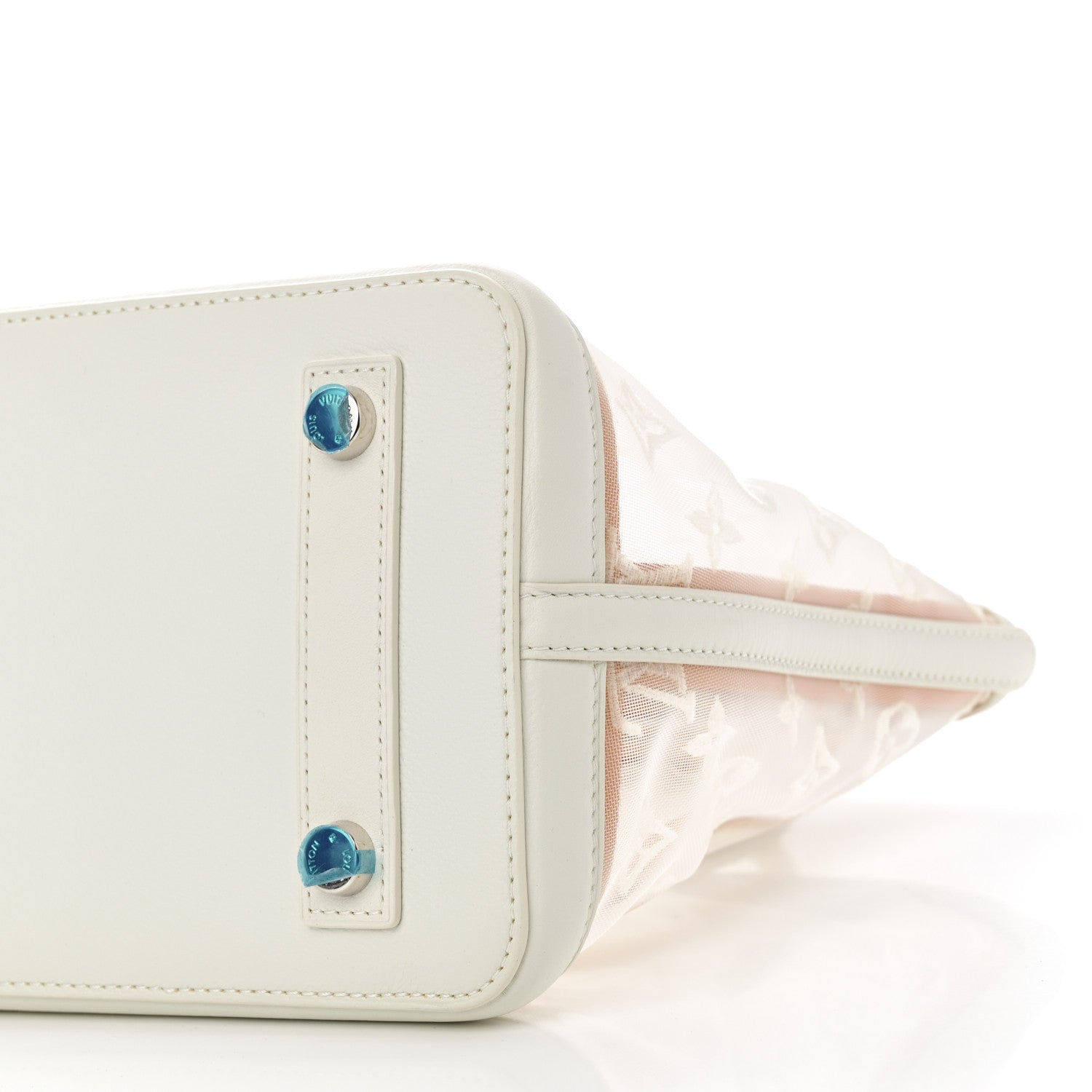 Louis Vuitton Monogram Transparence Lockit White 9 of 9