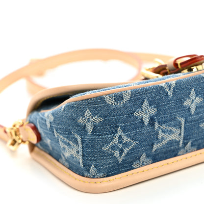 Louis Vuitton Monogram Denim Nano Diane Blue 8 of 10