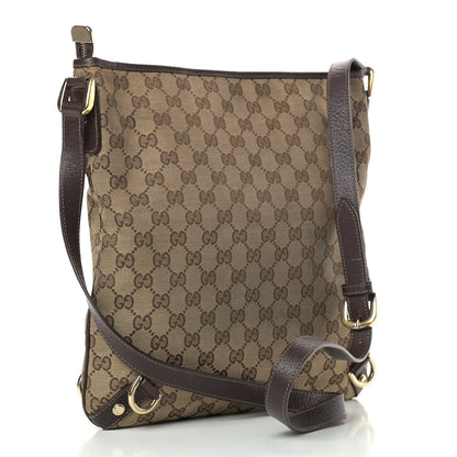 Gucci Monogram Abbey Messenger Bag Dark Brown 2 of 12