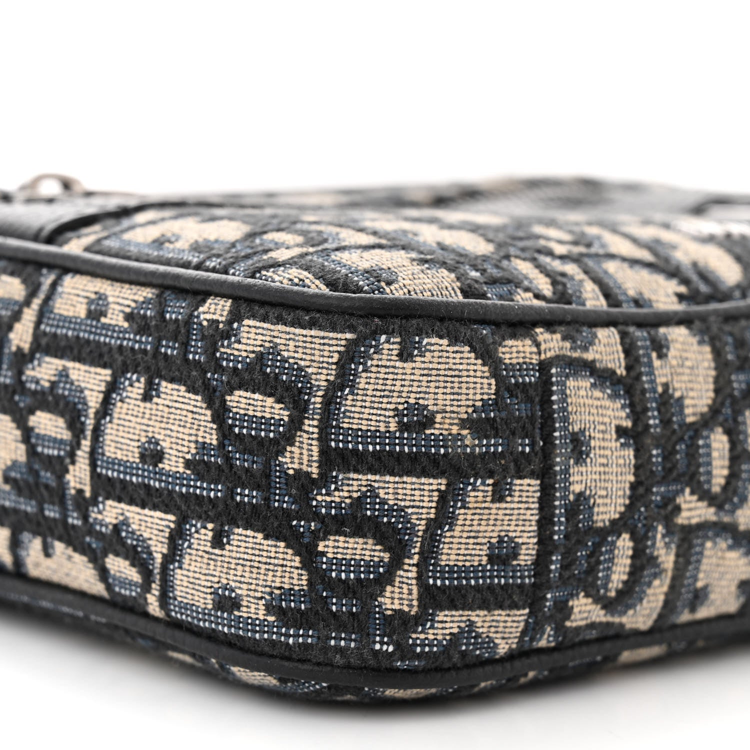Christian Dior HOMME Oblique Mini Safari Messenger Navy Blue 10 of 11