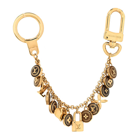 Pastilles Key Chain Bag Charm Brown
