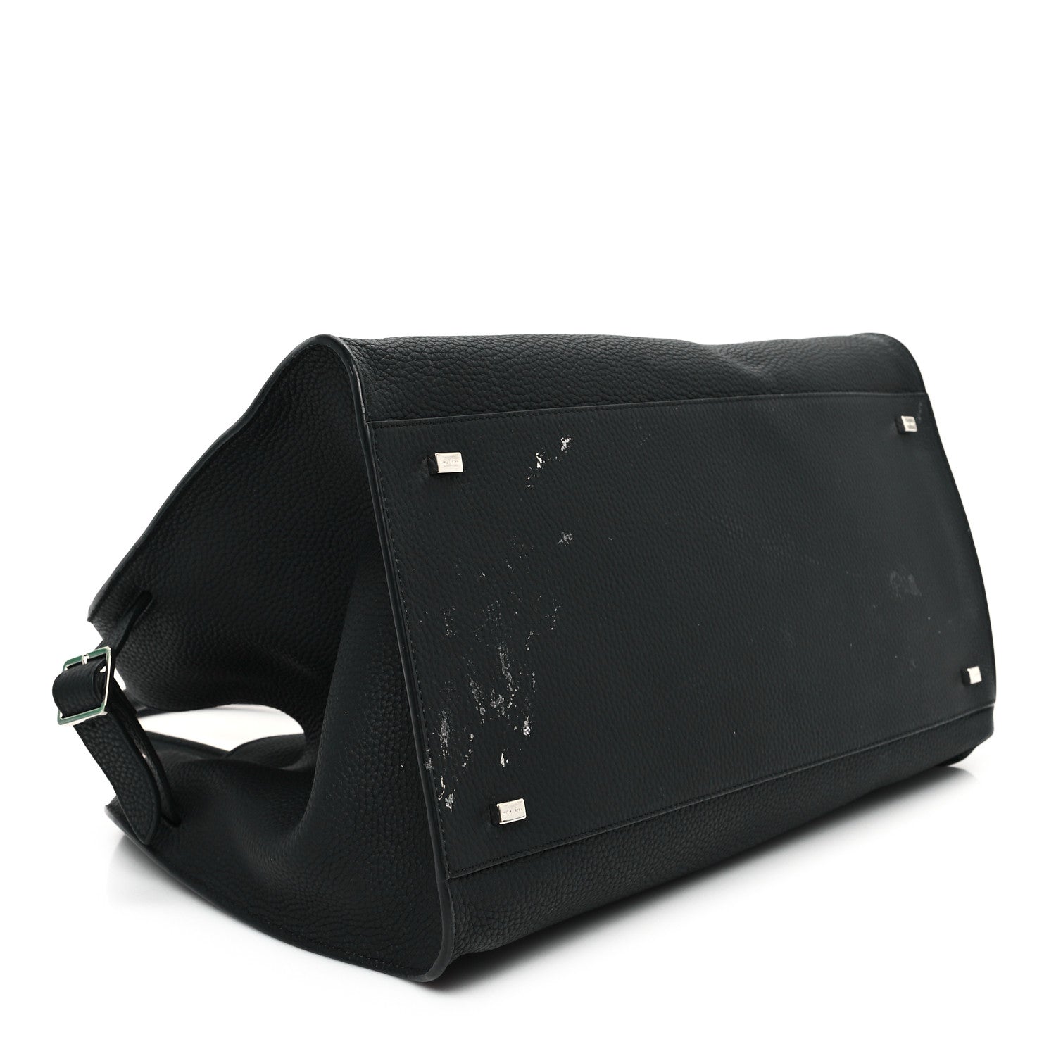 The Row Matte Grained Calfskin Soft Margaux 15 Black 4 of 8