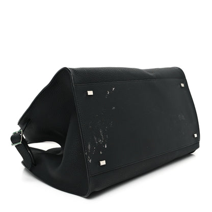 The Row Matte Grained Calfskin Soft Margaux 15 Black 4 of 8