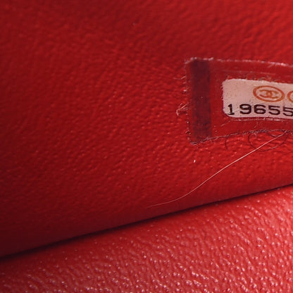 Chanel Lambskin Quilted Mini Square Flap Red 7 of 7