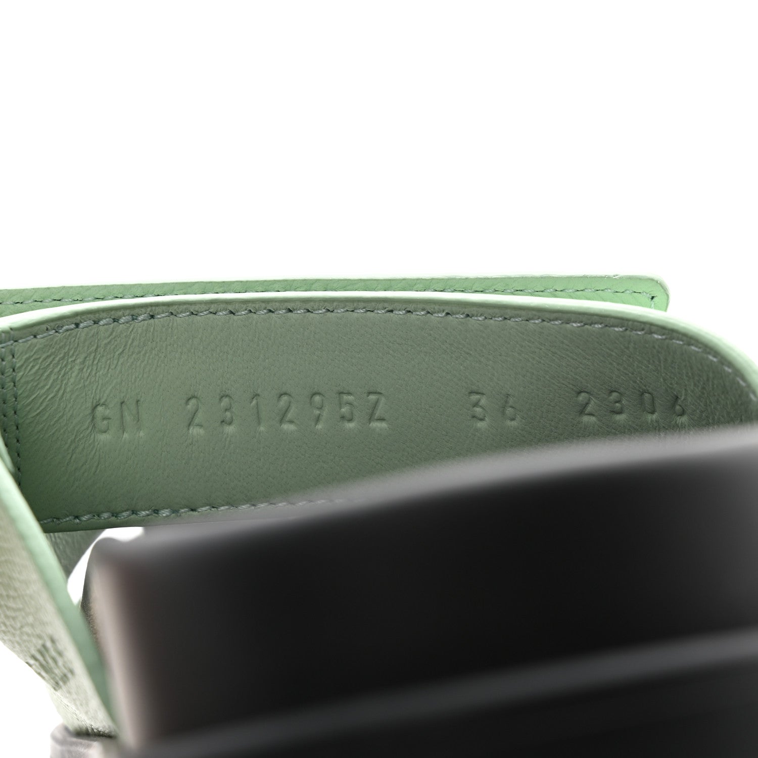 Hermes Epsom Womens Chypre Sandals 36 Vert Jade 8 of 9