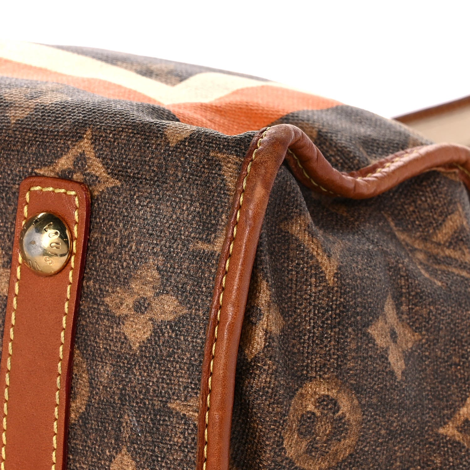 Louis Vuitton Monogram Rayures Tisse Sac PM 8 of 20