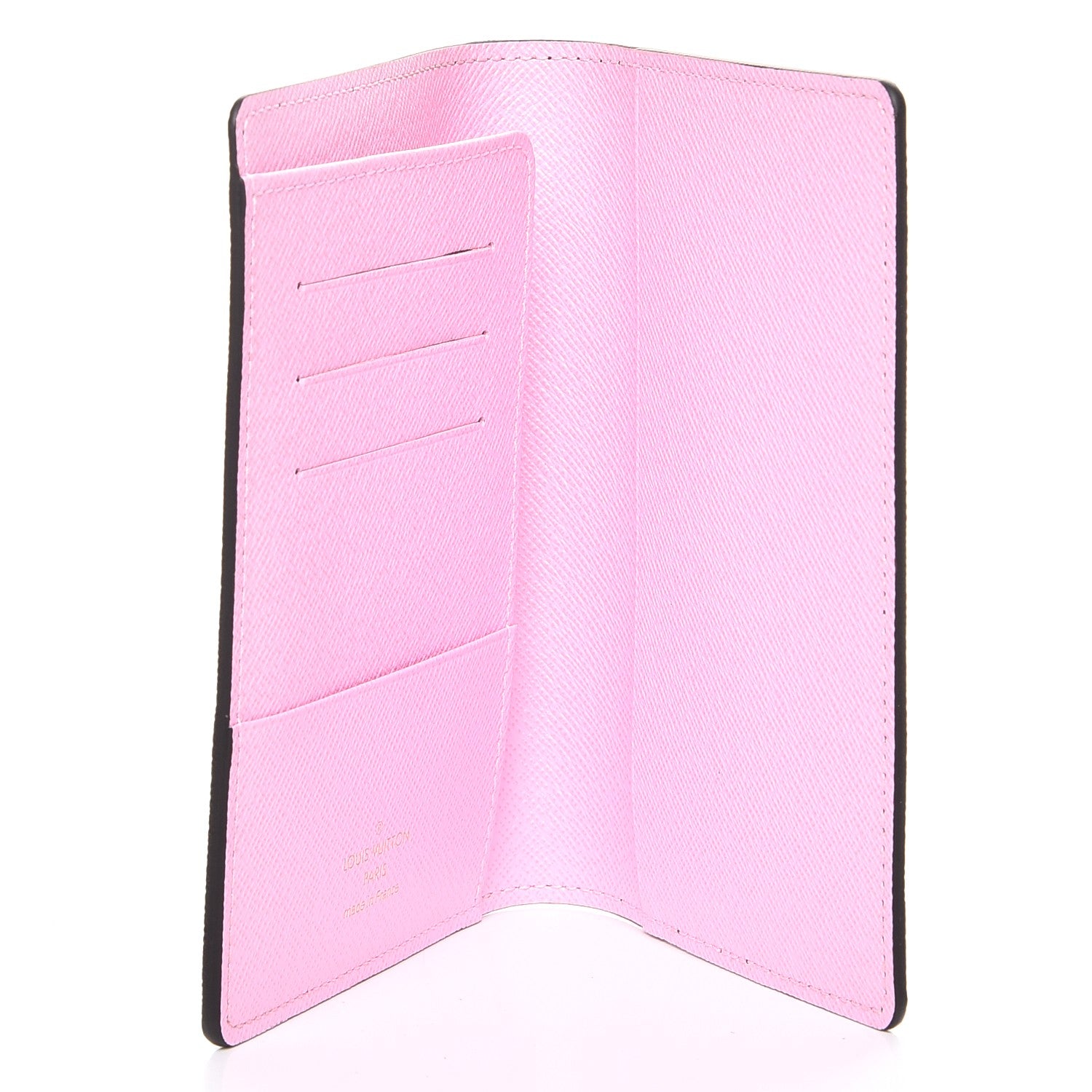 Louis Vuitton Monogram 2016 Christmas Animation Passport Cover Rose Ballerine 4 of 8