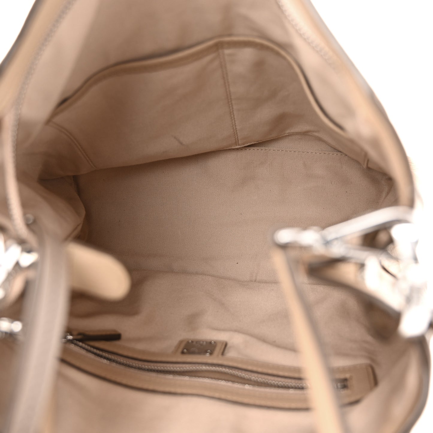 Calfskin Ottomar Monogram Medium Klara Hobo New Beige
