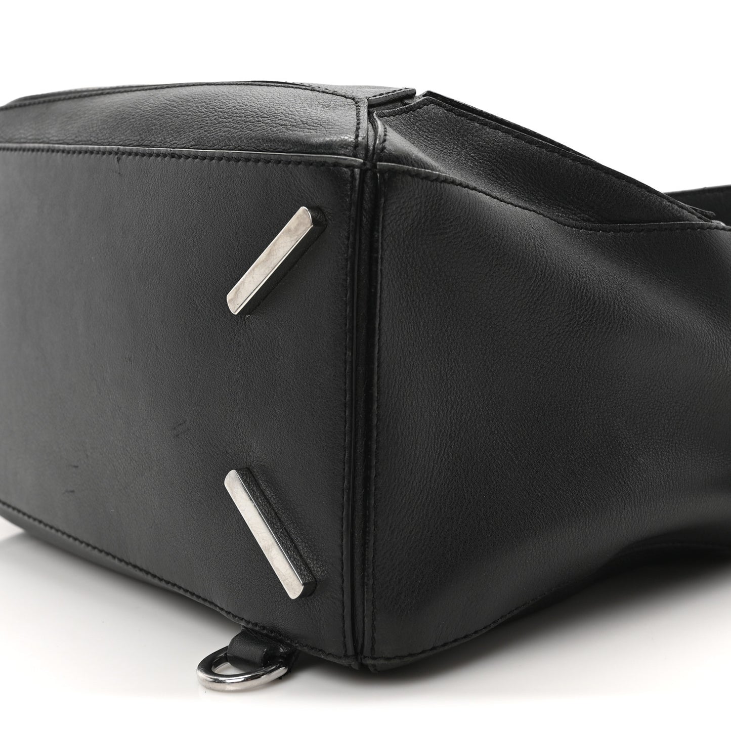 Calfskin Medium Puzzle Bag Black