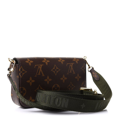 Louis Vuitton Monogram Felicie Strap & Go Kaki 3 of 11