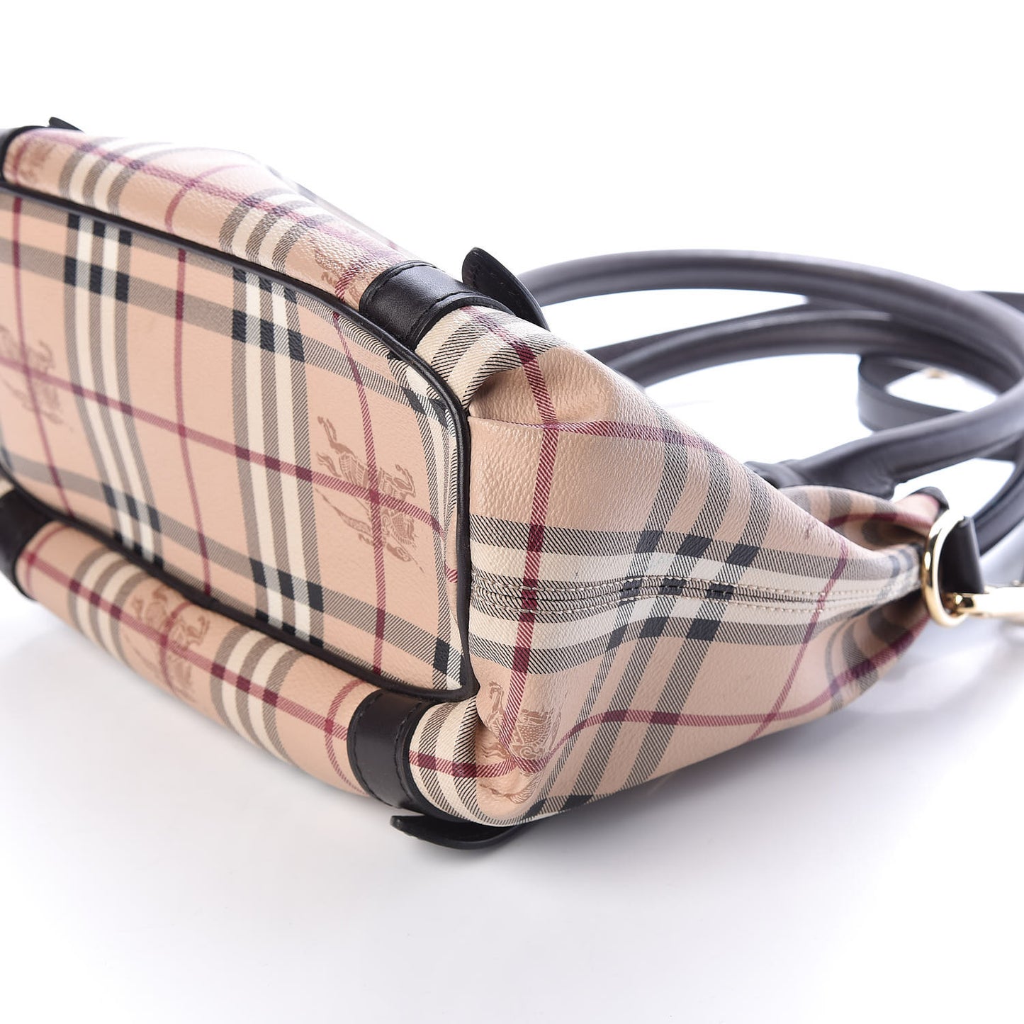Haymarket Check Small Northfield Tote Chocolate