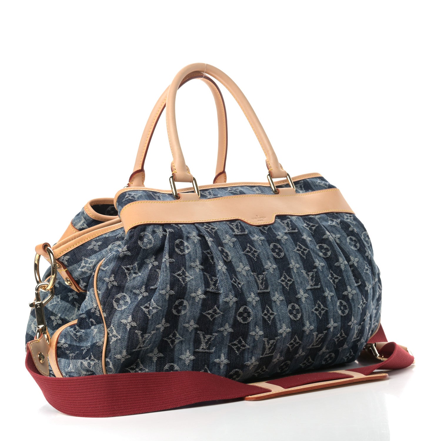 Louis Vuitton Denim Raye Cabas GM 4 of 10