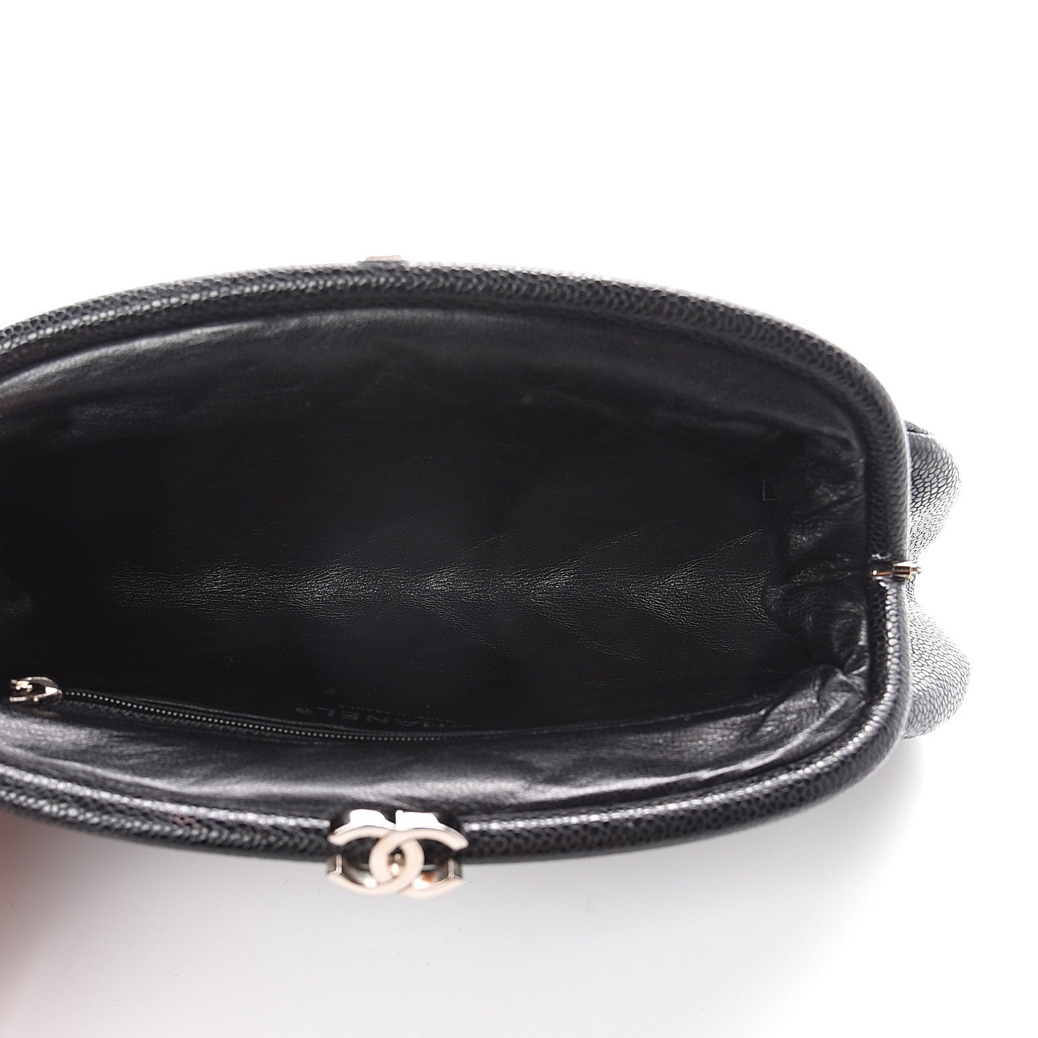 Chanel Caviar Quilted Timeless Clutch Black 4 of 6