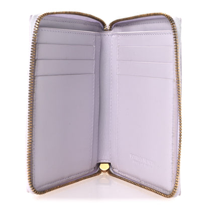 Bottega Veneta Calfskin Maxi Intreccio Zip Around Wallet Mirth Washed 5 of 8