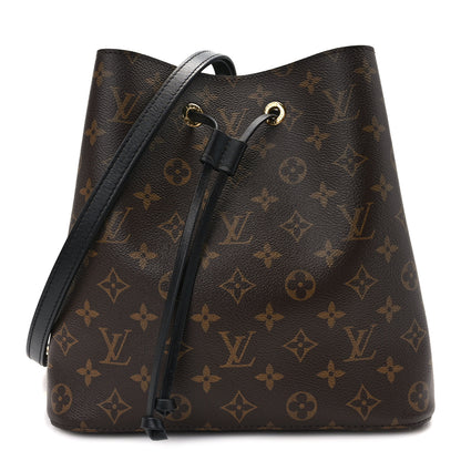 Louis Vuitton Monogram Neonoe MM Black 1 of 12