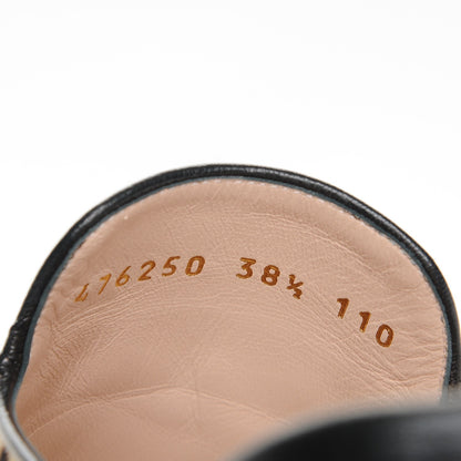 Gucci Calf Hair Leopard Print Womens Princetown Slippers 38.5 Naturale Black 8 of 9