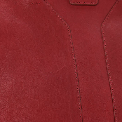 Saint Laurent Sheepskin Medium Cabas ChYc Red 10 of 15
