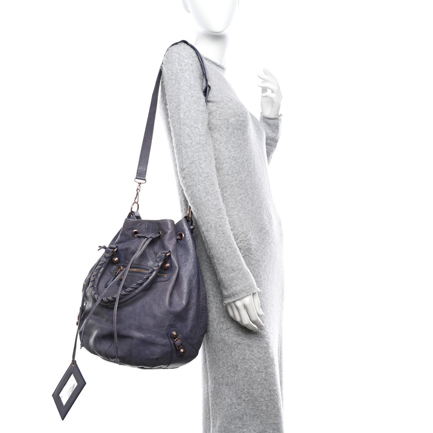 Balenciaga Agneau Giant 21 Gold Hardware Pompon Glycine 2 of 13