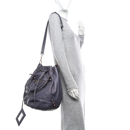Balenciaga Agneau Giant 21 Gold Hardware Pompon Glycine 2 of 13