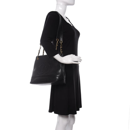 Chanel Caviar CC Shoulder Bag Black 2 of 11
