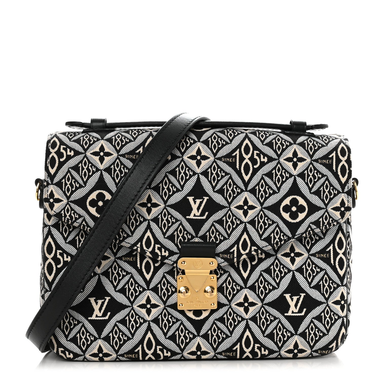 Louis Vuitton Jacquard Since 1854 Pochette Metis Grey 1 of 9