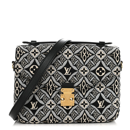 Louis Vuitton Jacquard Since 1854 Pochette Metis Grey 1 of 9