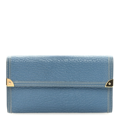 Louis Vuitton Suhali Porte Tresor International Wallet Blue 1 of 6