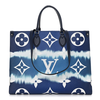 Louis Vuitton Monogram Escale Onthego GM Blue 1 of 11