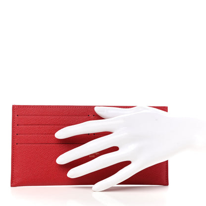 Louis Vuitton Calfskin Felicie Card Holder Insert Cherry 2 of 6