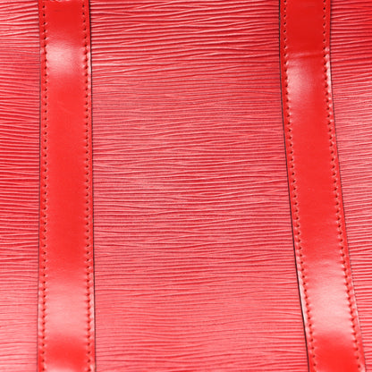 Louis Vuitton Epi Keepall 45 Castillan Red 7 of 11