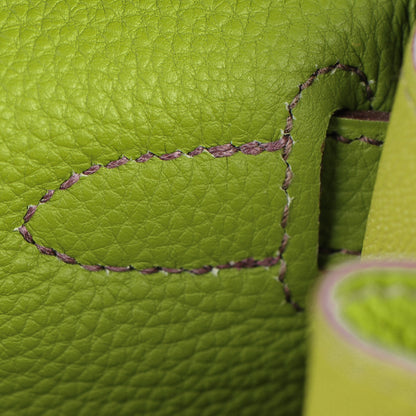 Hermes Taurillon Clemence Kelly Retourne 28 Vert Anis 19 of 27