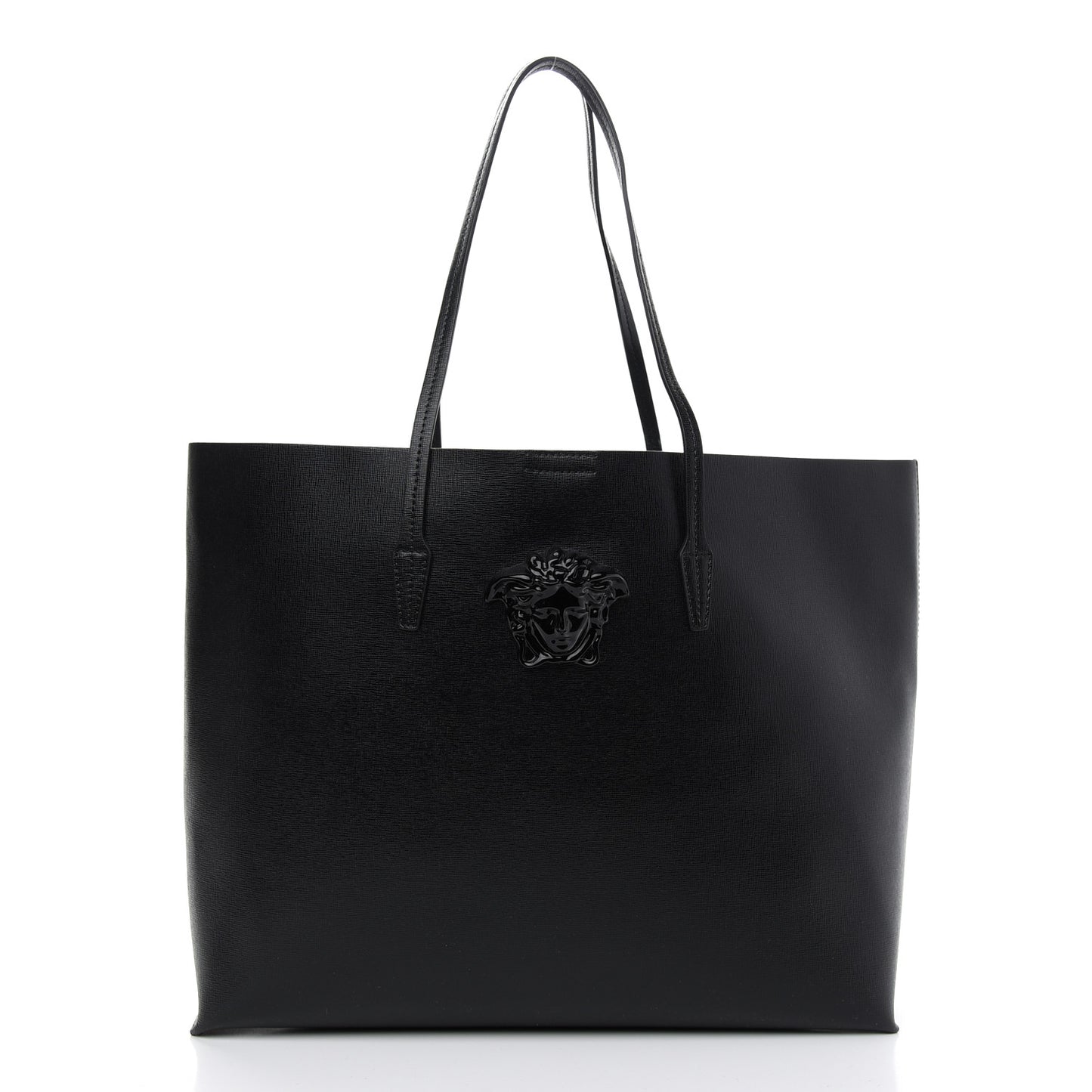 Saffiano Palazzo Medusa Tote Black
