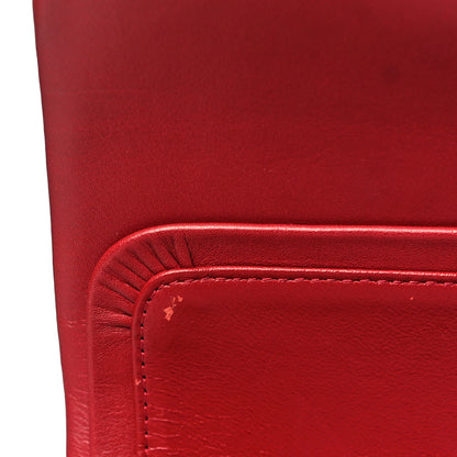 Chanel Patent Quilted Jumbo Double Flap Red 10 of 10